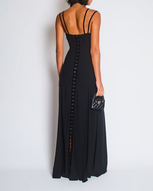 Camilla & Marc Black Mesh Maxi Dress Size FR 34 (UK 6)