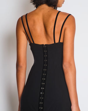 Camilla & Marc Black Mesh Maxi Dress Size FR 34 (UK 6)