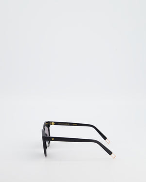 Gentle Monster Black Cat-Eye Sunglasses