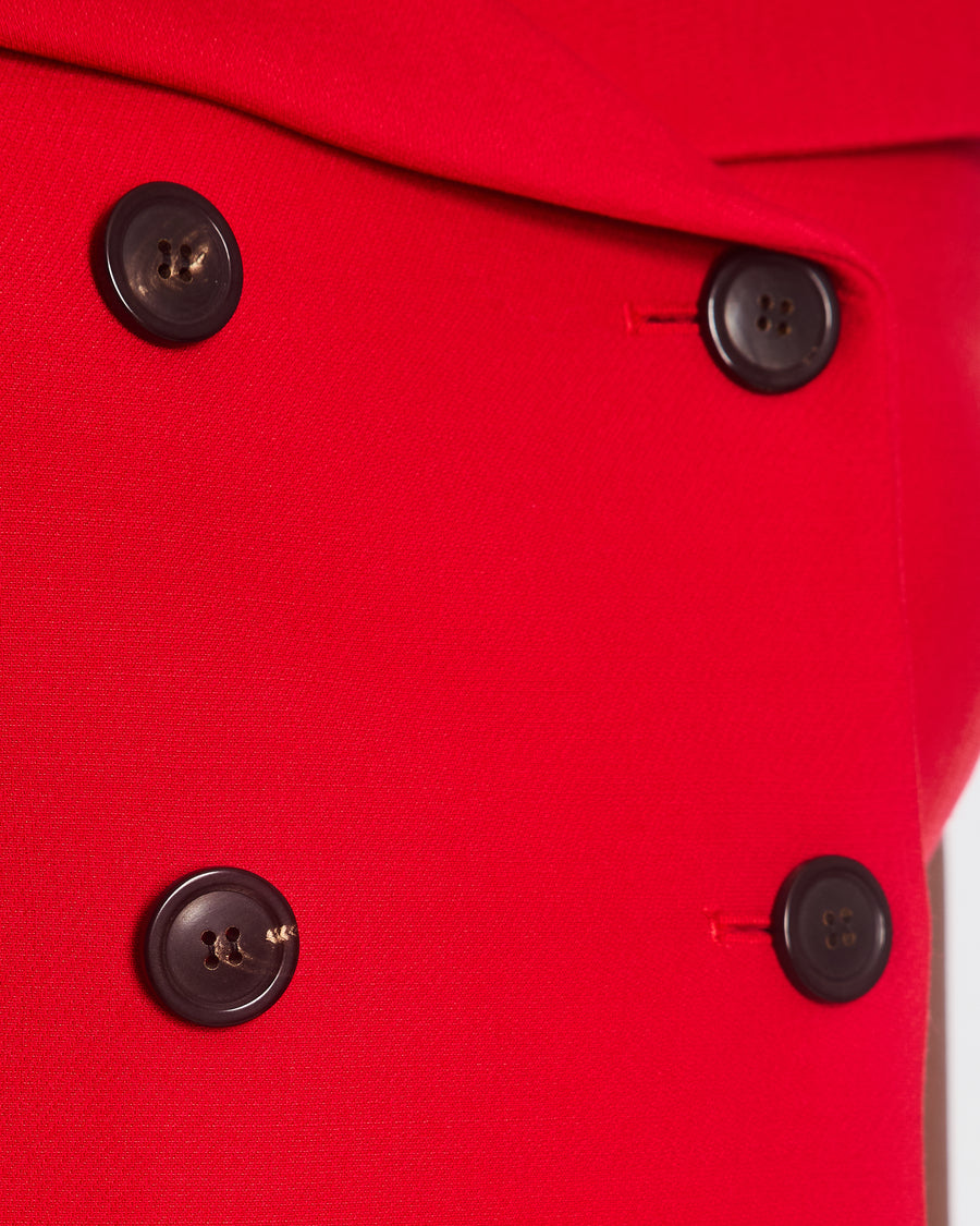 Christian Dior Red Double-Breasted Jacket Size FR 36 (UK 8)