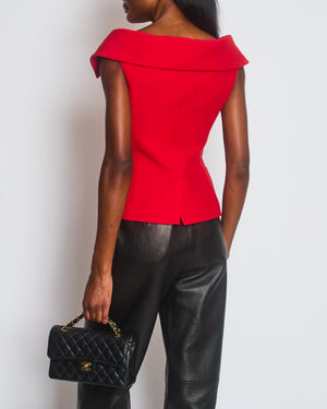 Christian Dior Red Double-Breasted Jacket Size FR 36 (UK 8)