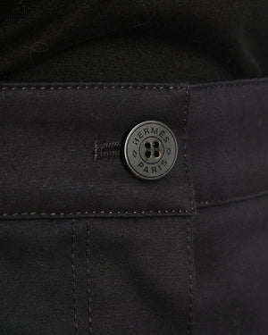 Hermes Bootcut Trousers in Black Size FR 38 (UK 10)