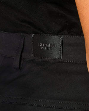 Hermes Bootcut Trousers in Black Size FR 38 (UK 10)