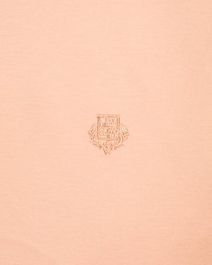 Loro Piana Blush Pink Short Sleeve Logo T-Shirt Size IT 42 (UK 10)