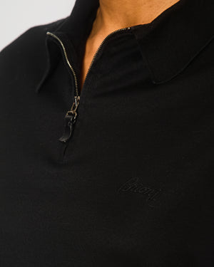 Brioni Black Logo Short Sleeve Polo Size S (UK 6/8)