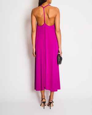 ERES Purple Beach Cover-Up with Twisted Strap Detail Size S (UK 8)