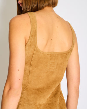 Fendi x Skims Brown Body Con Strap Mini Dress Size IT 42 (UK 10)