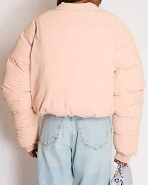 Entire Studios Pink Pillow Puffer Jacket Size XS (UK 6)