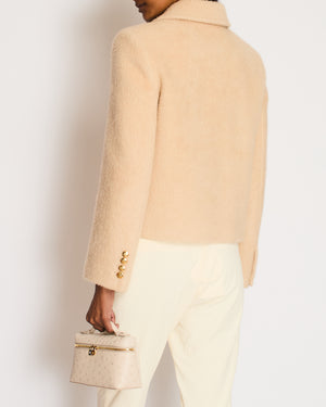 Celine Beige Button Down Jacket with Pocket Detail Size FR 36  (UK 8)