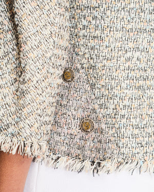 Chanel 22P Multi-Colour Tweed Blazer Size FR 42 (UK 14)