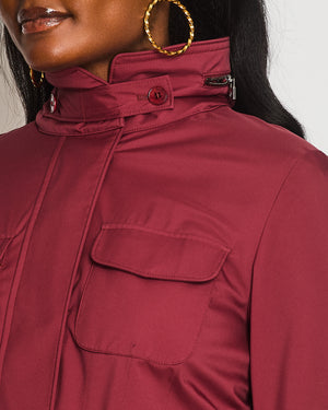 Loro Piana Red Traveller Rain Jacket Size IT 42 (UK 10)