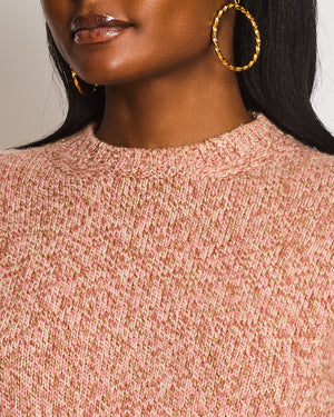 Loro Piana Pink Wool Long Sleeved Jumper Size XS (UK 6)