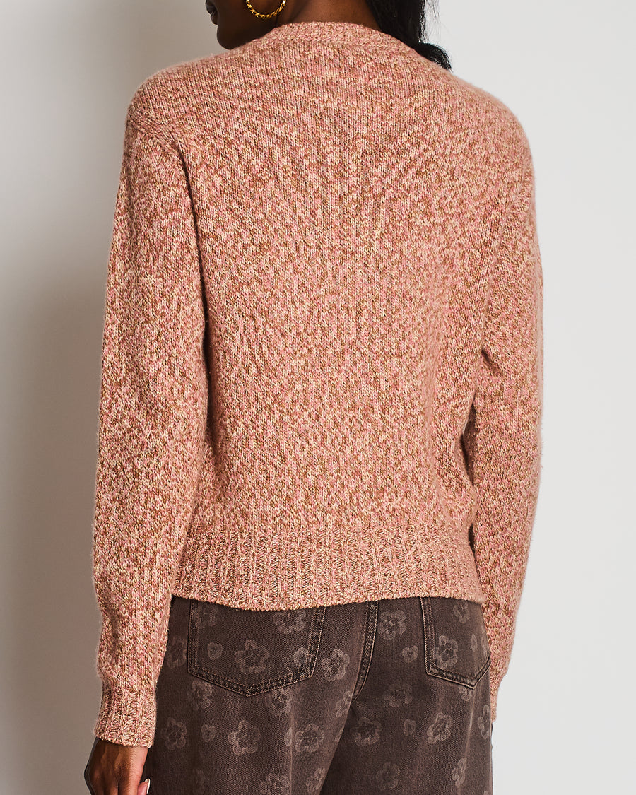 Loro Piana Pink Wool Long Sleeved Jumper Size XS (UK 6)
