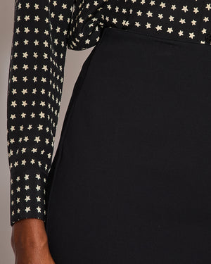 The Row Black Neoprene Pencil Midi Skirt Size S (UK 8)