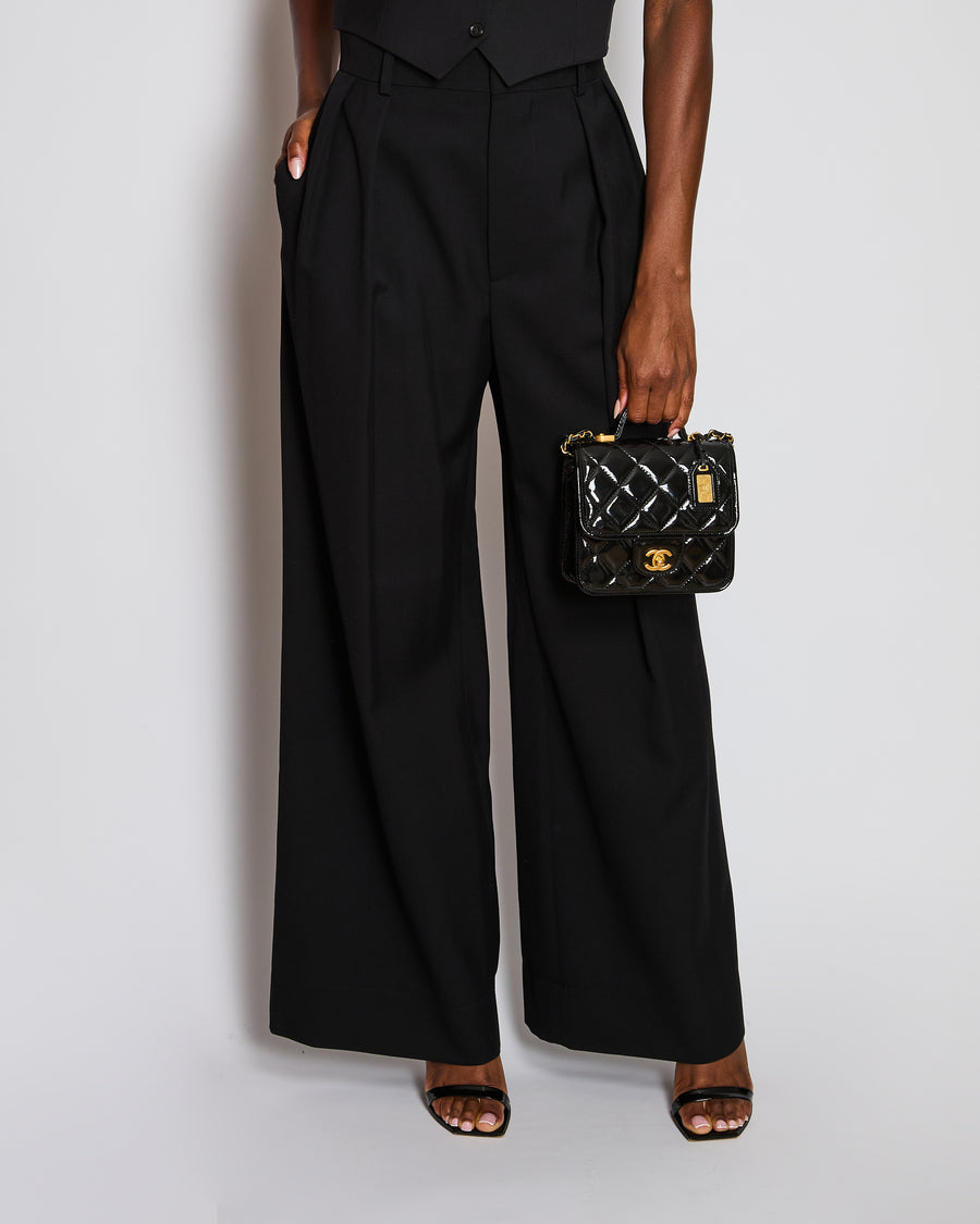 Wardrobe NYC Black Tailored Trousers Size M (UK 10)
