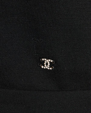 Chanel 24/C Black Perfume Bottle Short Sleeve T-Shirt Size FR 36 (UK 8)