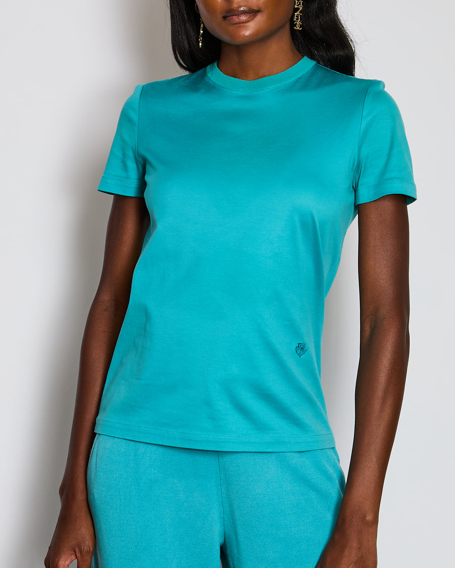 Loro Piana Green Two Piece Top and Trousers Set Size IT 42 (UK 10)