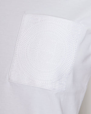 Hermès White H Logo Short Sleeve T-Shirt Size FR 38 (UK 10)