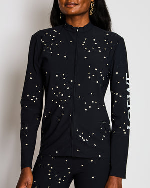 Loewe Black Top and Leggins Sport Set with Logo Detail Size XS/S (UK 6/8)
