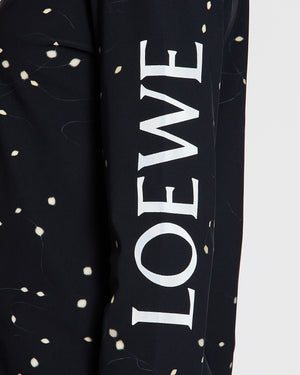 Loewe Black Top and Leggins Sport Set with Logo Detail Size XS/S (UK 6/8)