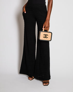 Missoni Black Knitted Trousers Size IT 38 (UK 6)