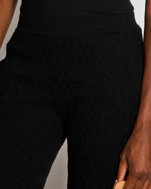 Missoni Black Knitted Trousers Size IT 38 (UK 6)