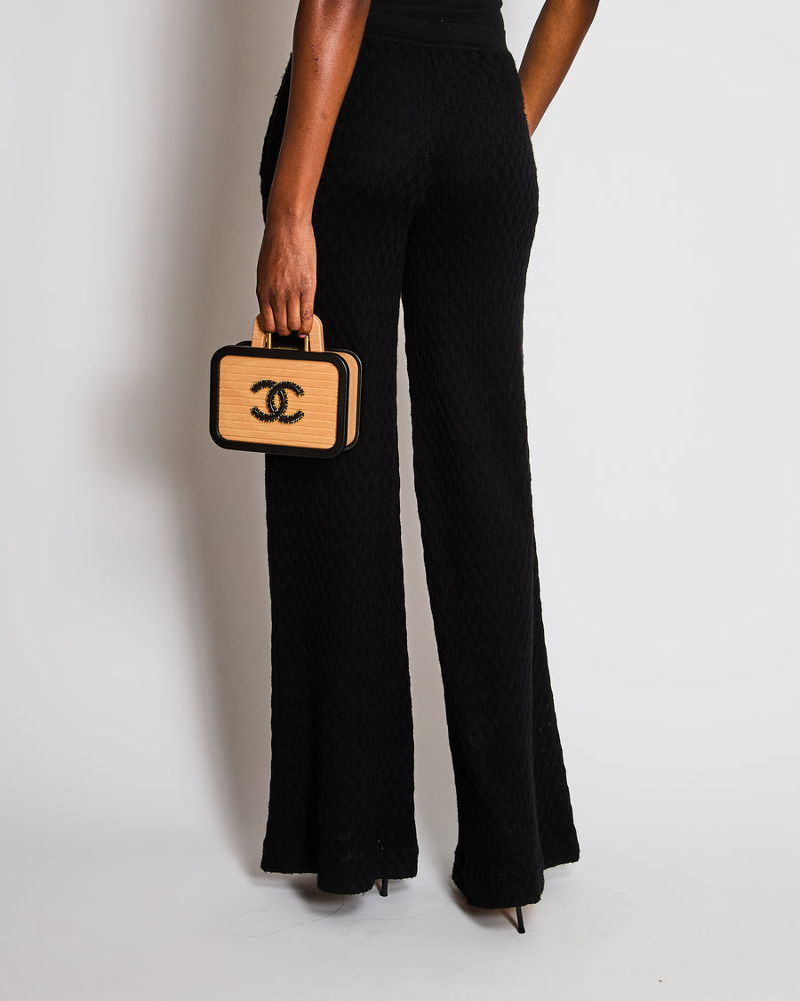 Missoni Black Knitted Trousers Size IT 38 (UK 6)