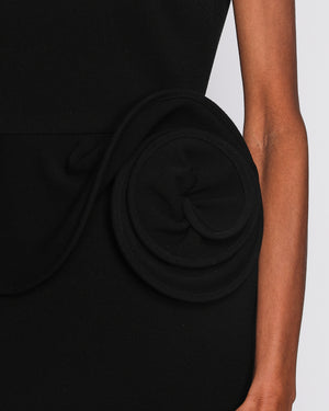 Magda Butrym Floral Sheath Open Back Mini Dress Size FR 36 (UK 8)