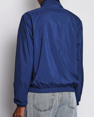 Loro Piana Blue and Grey Reversible Jacket Size IT 46 (UK 14)