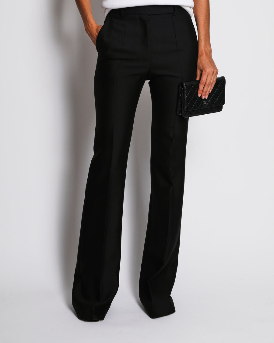 Alexander McQueen Black Tailored Trousers Size IT 40 (UK 8)