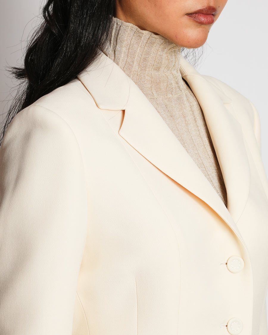 Christian Dior Cream Bar Jacket Size FR 40 (UK 12)