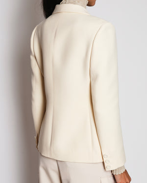 Christian Dior Cream Bar Jacket Size FR 40 (UK 12)