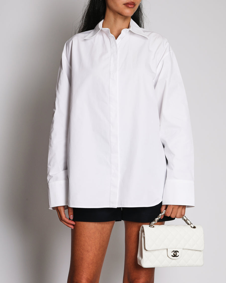 Valentino White Button Down Shirt Size IT 38 (UK 6)