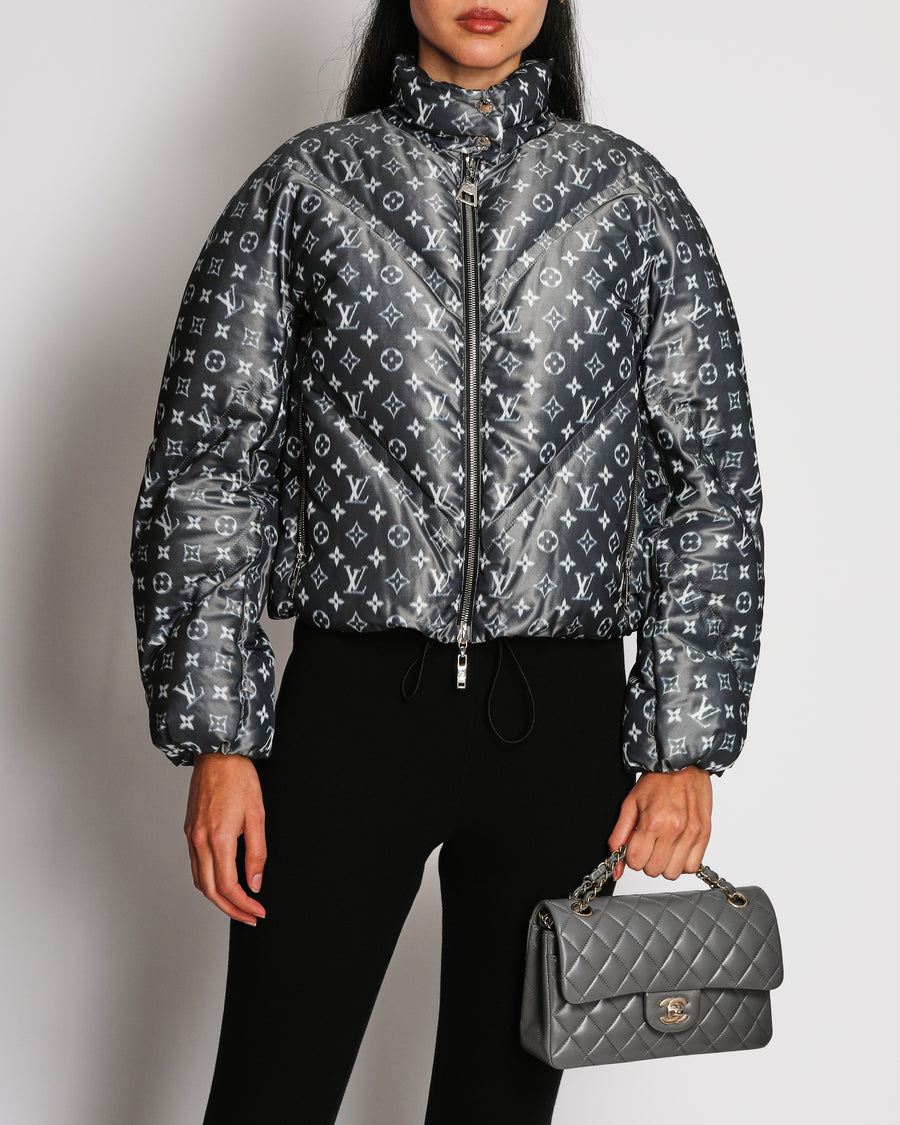 Louis Vuitton Charcol Black Monogram Jacket FR 34 (UK 6)