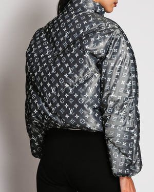 Louis Vuitton Charcol Black Monogram Jacket FR 34 (UK 6)