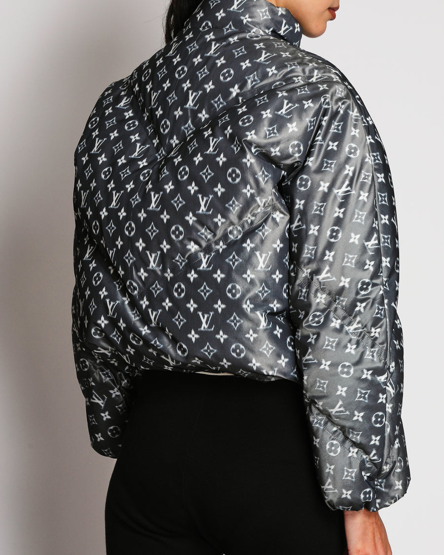 Louis Vuitton Charcol Black Monogram Jacket FR 34 (UK 6)