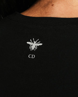 Christian Dior Black 'We Should All Be Feminists' T-Shirt Size M (UK 10)