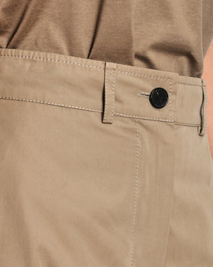 Christian Dior Beige Technical Taffeta Cargo Shorts with Bubble Hem and Zip Details Size FR 36 (UK 8)