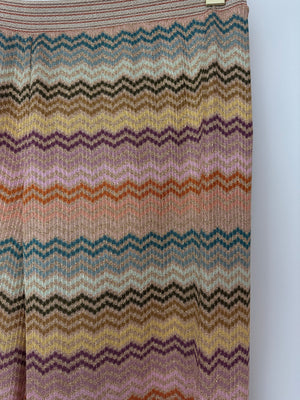 Missoni MARE Multicolour Knitted Sleeveless Top and Trousers Set Size IT 44 (UK 12)