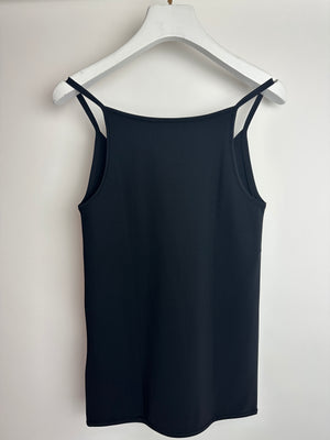 Celine Black Sleeveless Top Size Small (UK 8)