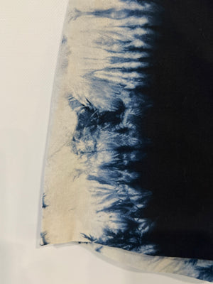 Christian Dior Navy and White Tie-Dye Shorts Size FR 36 (UK 8)
