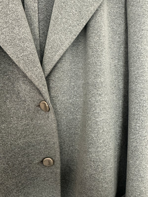 Chanel 98/A Grey Single Breasted Blazer Size FR 38 (UK 10)