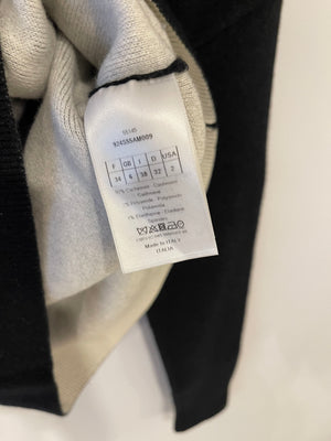 Christian Dior Black Chashmere J'Adior Jumper Size FR 34 (UK 6) RRP £1,700