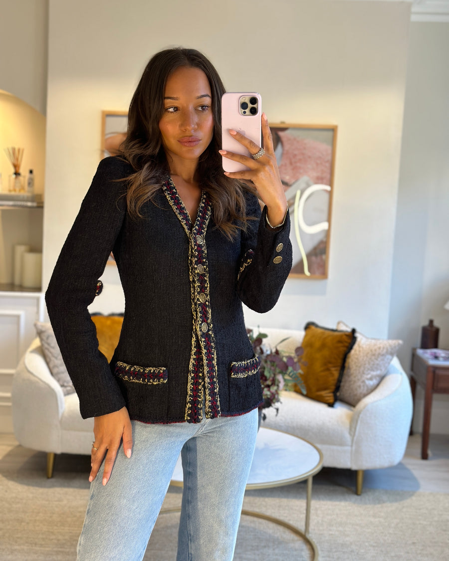 Chanel classic tweed jacket — Mia Luxury Vintage