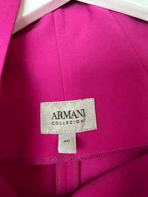 Armani Collezioni Pink Belted Dress Size IT46 (UK 14)