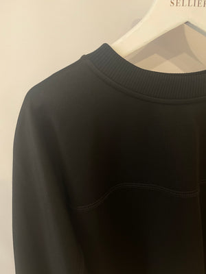 Fendi Black Technical Round-Neck Sweater Size M (UK 10)