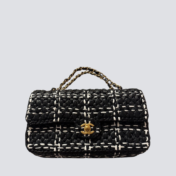 sheller シェリエ check tweed bag 5周年 ノベルティ