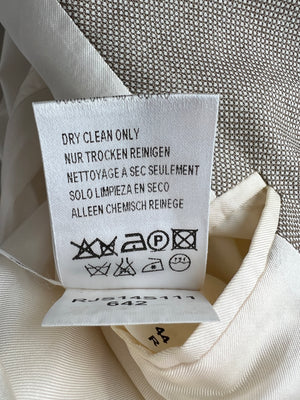 Richard James Light Beige Jacket and Trouser Suit Size 44R & 38R