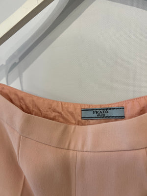 Prada Baby Pink Tailored Trouser Size IT 38 (UK 6) RRP £950