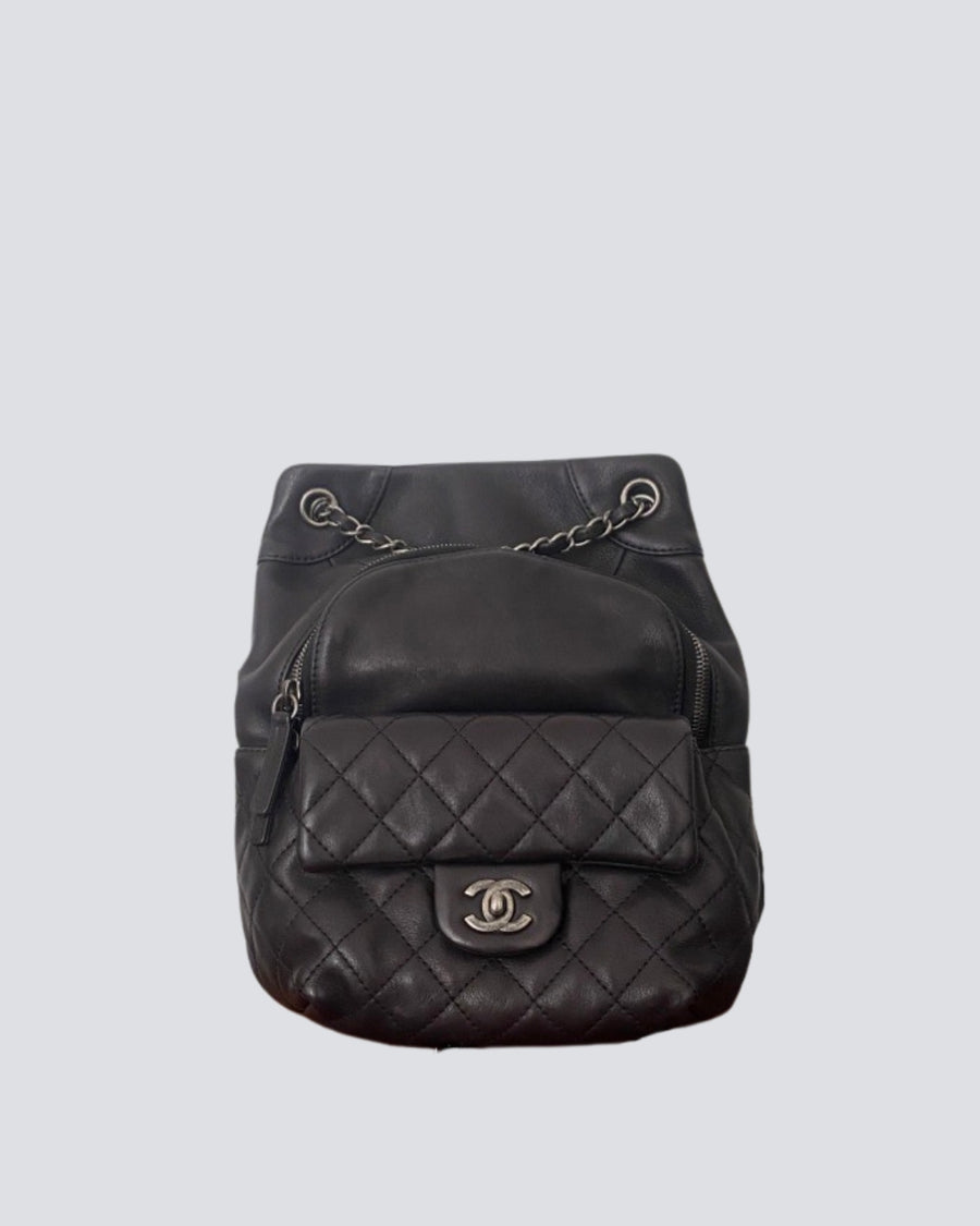 Chanel Black Pewter With Ruthenium Hardware